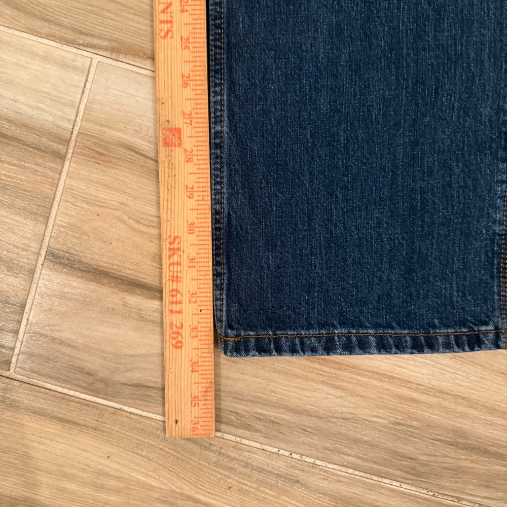 Carhartt Mens Loose Fit Utility Jeans Dark Wash Denim BD4941-M 32x34 NWT - Picture 7 of 8